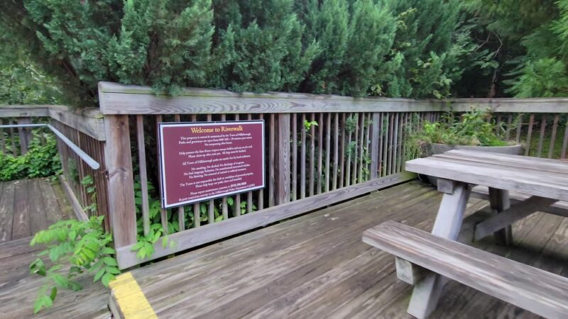 Riverwalk Trail Entrance, Hillsborough, NC - Hillsborough, NC