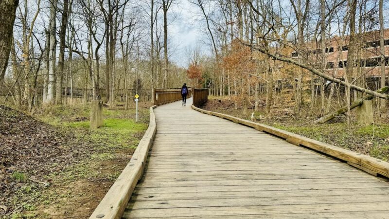 Riverwalk Trail - park at Gold Park - Hillsborough, NC