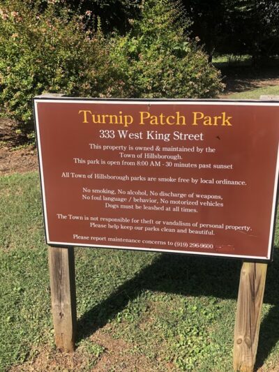 Turnip Patch Park - Hillsborough, NC