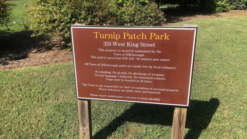 Turnip Patch Park - Hillsborough, NC