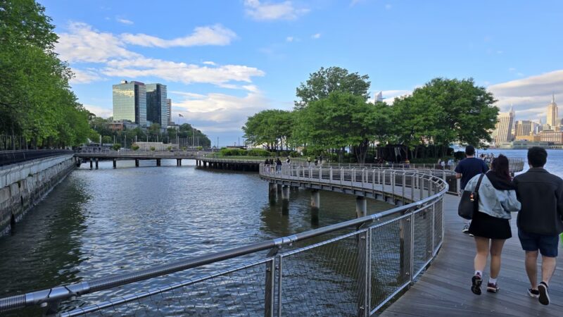 Hudson River Waterfront Walkway - Hoboken, NJ