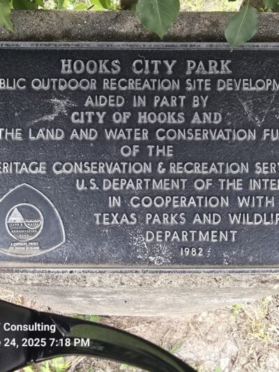 Hooks City Park - Hooks, TX