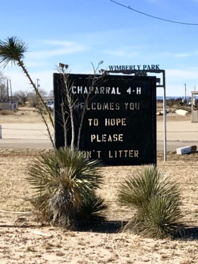 Wimberly Park - Hope, NM