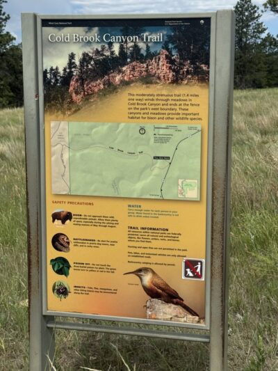 Cold Brook Canyon Trail - Hot Springs, SD