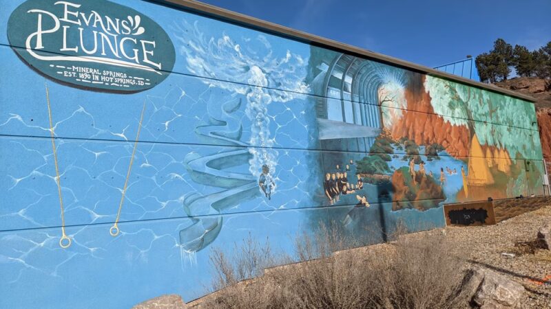 Evans Plunge Mineral Springs - Hot Springs, SD
