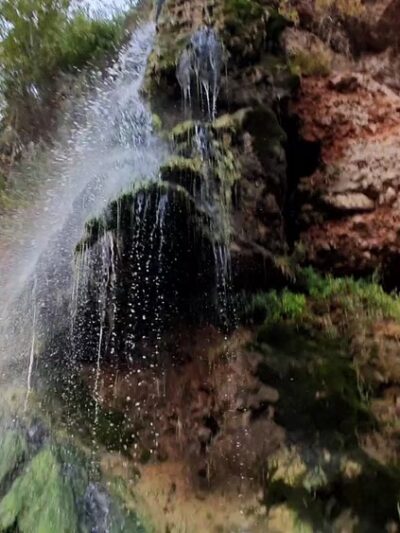 Hot Springs Waterfall - Hot Springs, SD
