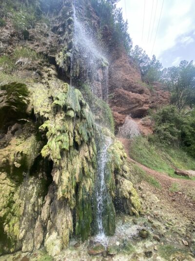 Hot Springs Waterfall - Hot Springs, SD