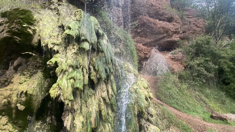 Hot Springs Waterfall - Hot Springs, SD
