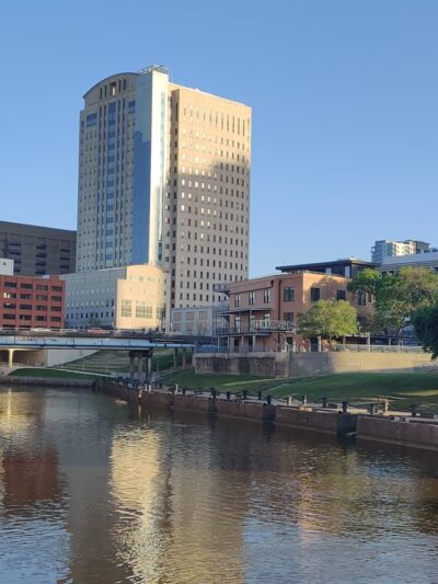 Buffalo Bayou Hike and Bike Trail Downtown - South Bank - Houston, TX