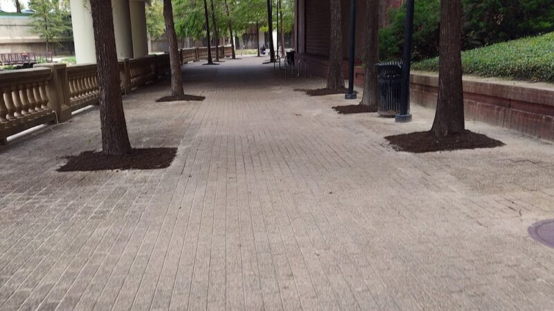 Buffalo Bayou Hike and Bike Trail Downtown - South Bank - Houston, TX