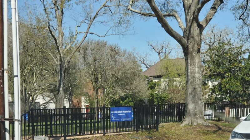 Jennie Elizabeth Hughes Park - Houston, TX