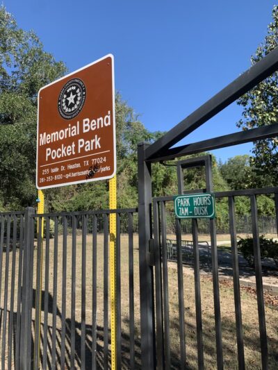 Memorial Bend Pocket Park - Houston, TX