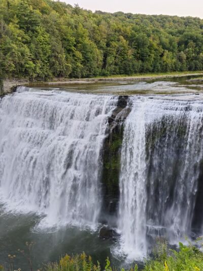 Letchworth State Park Upper Falls - Hunt, NY
