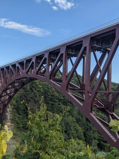 Letchworth State Park Upper Falls - Hunt, NY