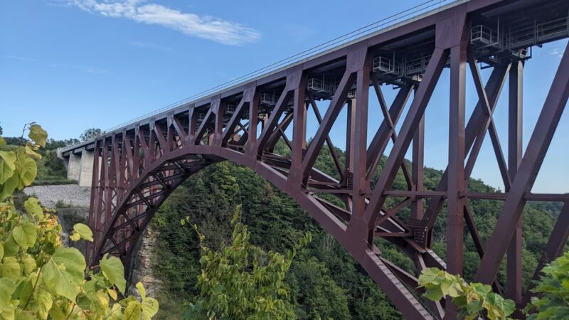Letchworth State Park Upper Falls - Hunt, NY