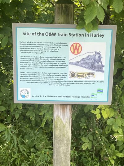 O&W Hurley Rail Trail Parking - Hurley, NY
