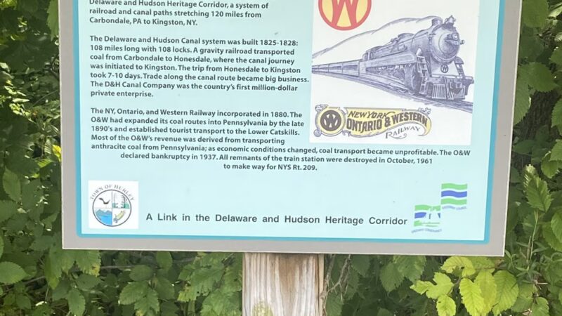 O&W Hurley Rail Trail Parking - Hurley, NY
