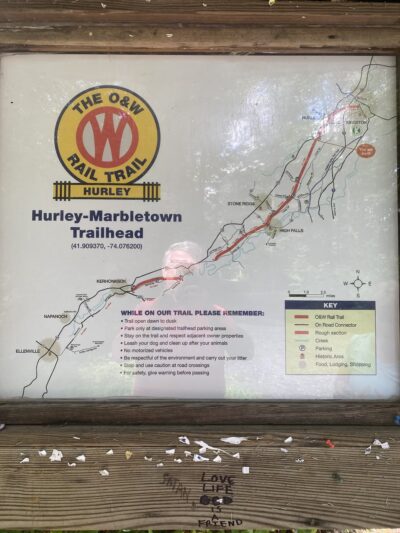 O&W Hurley Rail Trail Parking - Hurley, NY