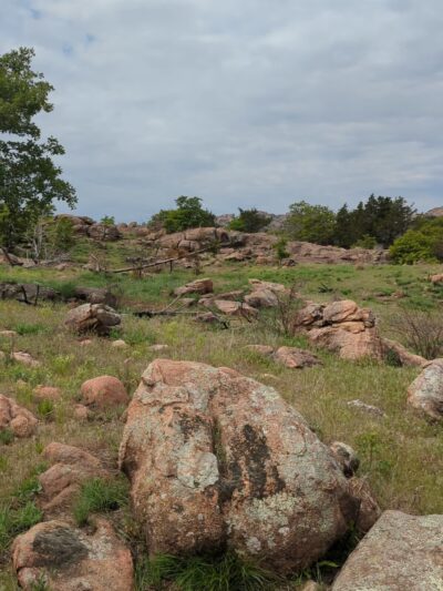 French Lake Trailhead for Dog Run Hollow - Indiahoma, OK