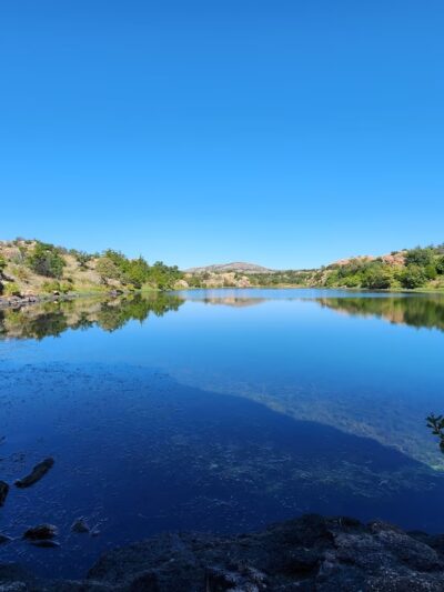 French Lake Trailhead for Dog Run Hollow - Indiahoma, OK
