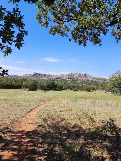 French Lake Trailhead for Dog Run Hollow - Indiahoma, OK