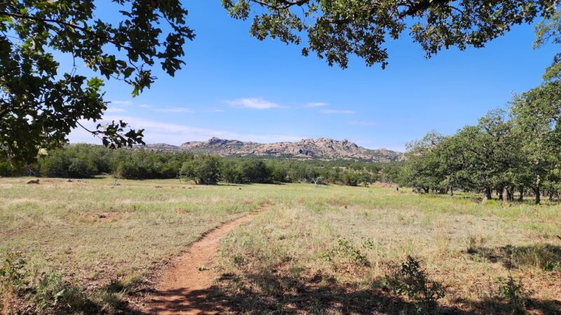 French Lake Trailhead for Dog Run Hollow - Indiahoma, OK