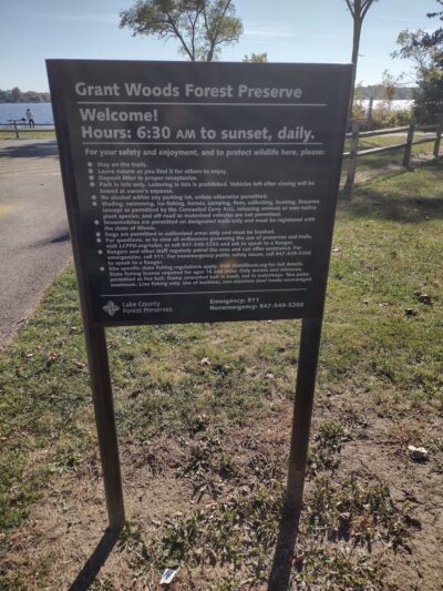 Grant Woods Forest Preserve - Ingleside, IL