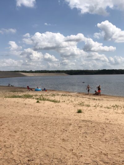 Sandy Beach (Great Salt Plains designated swimming area) - Jet, OK