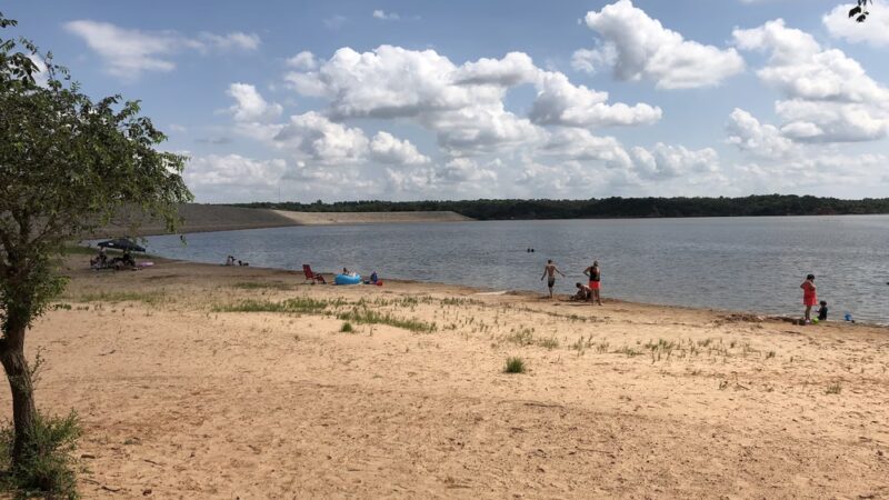 Sandy Beach (Great Salt Plains designated swimming area) - Jet, OK