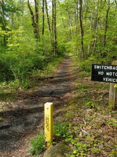 Switchback Railroad Trail - Trailhead (Flagstaff Road) - Jim Thorpe, PA