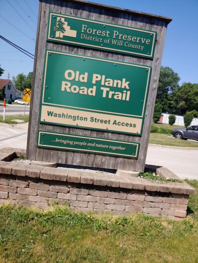 Old Plank Road Trail - Washington Street Access - Joliet, IL