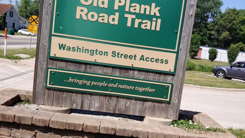 Old Plank Road Trail - Washington Street Access - Joliet, IL