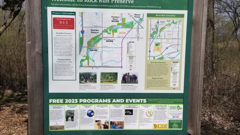 Rock Run Preserve - Paul V. Nichols Access - Joliet, IL