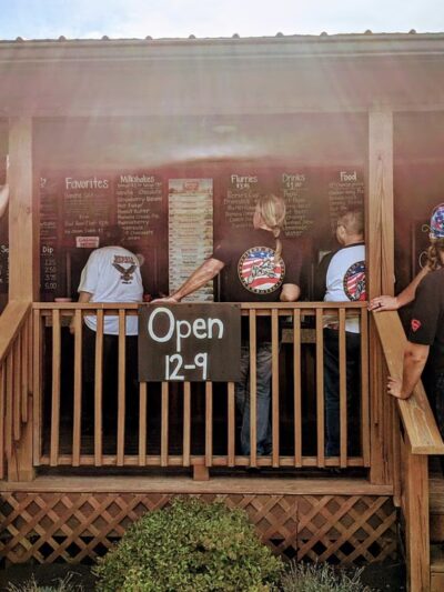 Country Pines Ice Cream Shop - Kane, PA