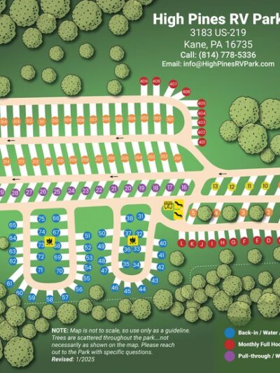 High Pines RV Park - Kane, PA