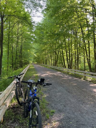 Knox & Kane Rail Trail Kinzua Bridge Trailhead - Kane, PA