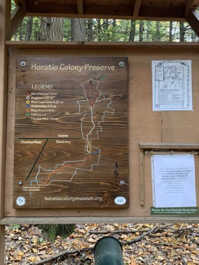 Red Diamond Trailhead @ Horatio Colony Preserve - Keene, NH