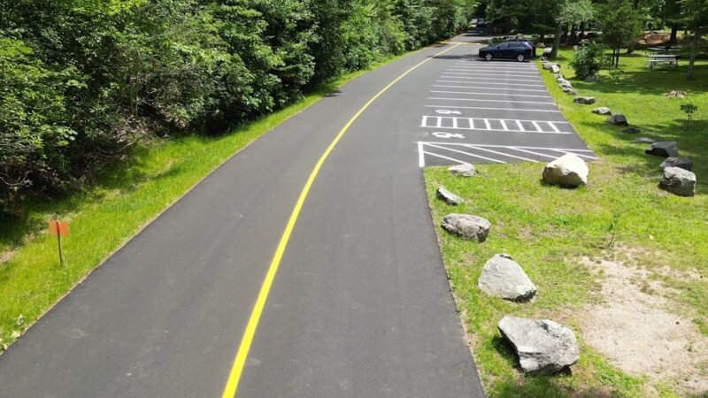 Chatfield Hollow State Park - Parking Lot - Killingworth, CT