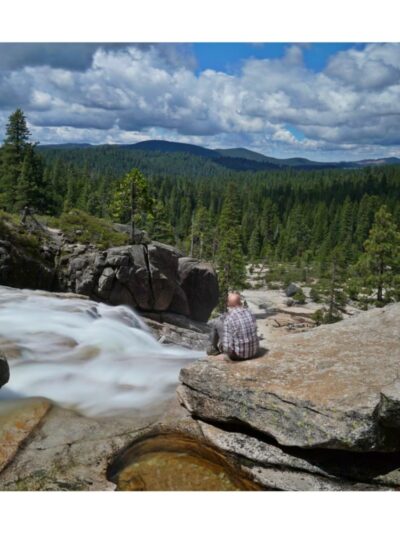 Ice House Road Bassi Falls Trail Parking - Kyburz, CA