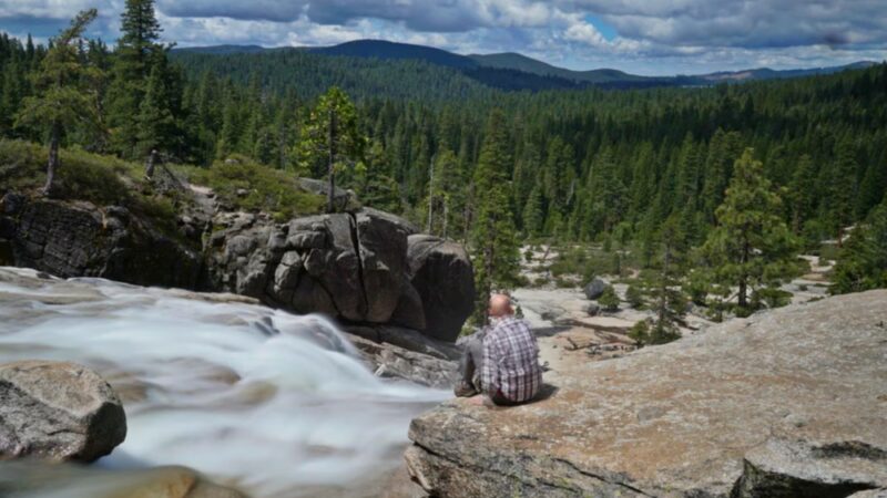 Ice House Road Bassi Falls Trail Parking - Kyburz, CA