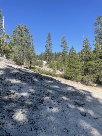 Ice House Road Bassi Falls Trail Parking - Kyburz, CA
