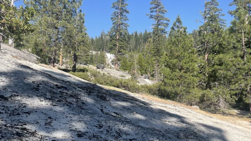 Ice House Road Bassi Falls Trail Parking - Kyburz, CA
