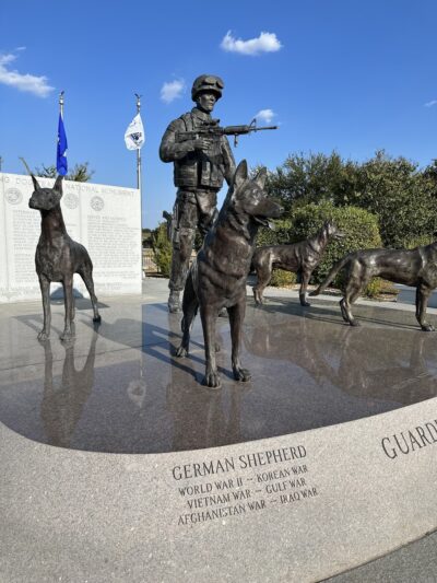 Military Working Dog Teams National Monument - Lackland Air Force Base, TX