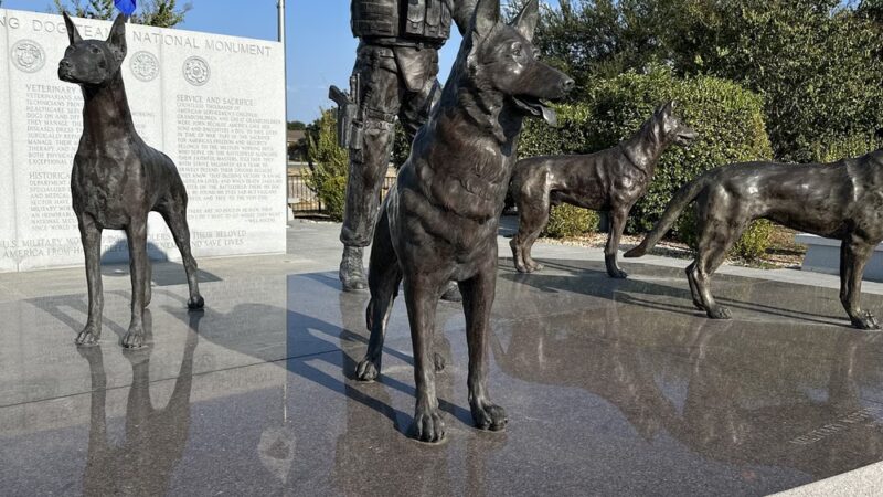 Military Working Dog Teams National Monument - Lackland Air Force Base, TX