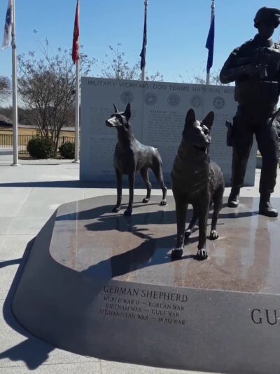 Military Working Dog Teams National Monument - Lackland Air Force Base, TX