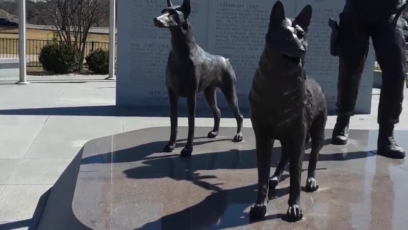 Military Working Dog Teams National Monument - Lackland Air Force Base, TX