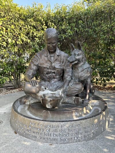 Military Working Dog Teams National Monument - Lackland Air Force Base, TX
