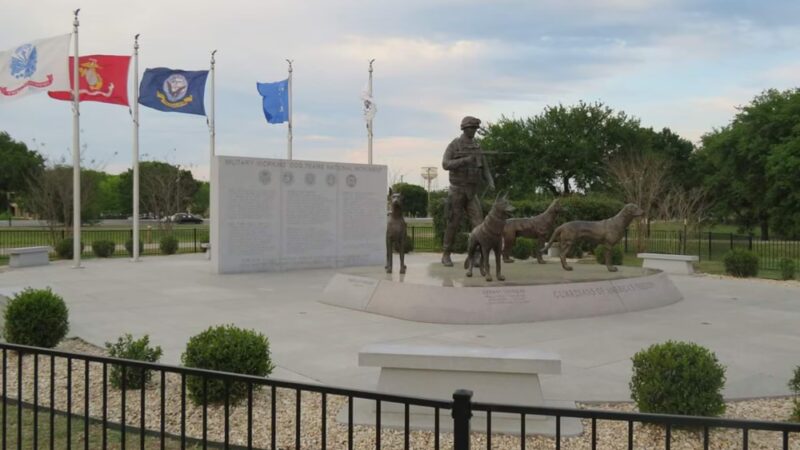 Military Working Dog Teams National Monument - Lackland Air Force Base, TX