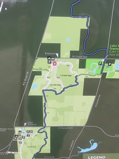 Grant Woods Forest Preserve North - Lake Villa, IL