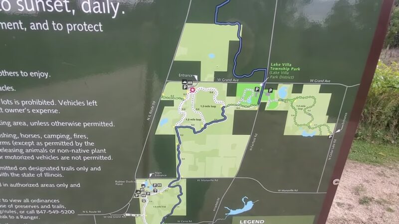 Grant Woods Forest Preserve North - Lake Villa, IL